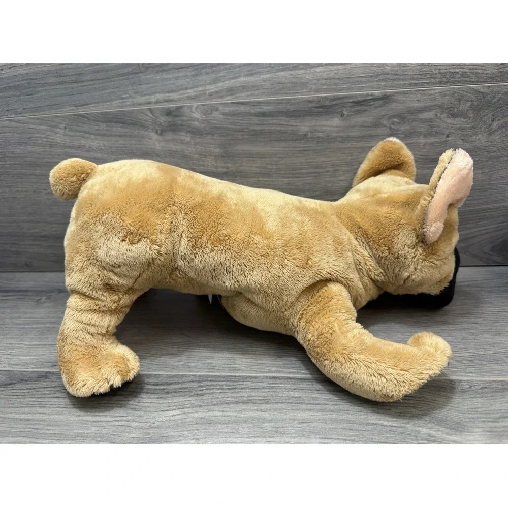 Folkmanis French Bulldog Puppy Dog Plush Puppet Stuffed Animal Realistic 15